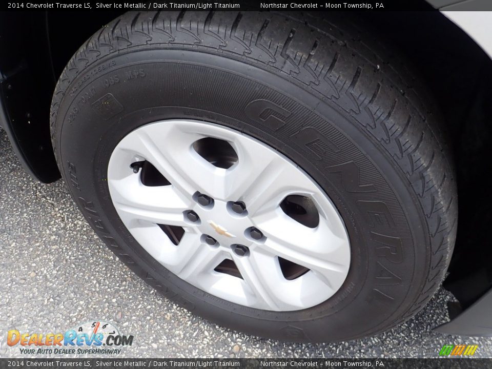 2014 Chevrolet Traverse LS Silver Ice Metallic / Dark Titanium/Light Titanium Photo #14