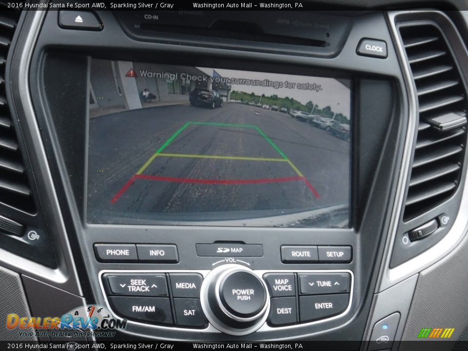 2016 Hyundai Santa Fe Sport AWD Sparkling Silver / Gray Photo #18