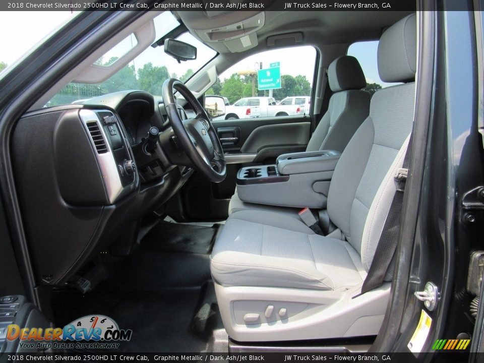 Front Seat of 2018 Chevrolet Silverado 2500HD LT Crew Cab Photo #14