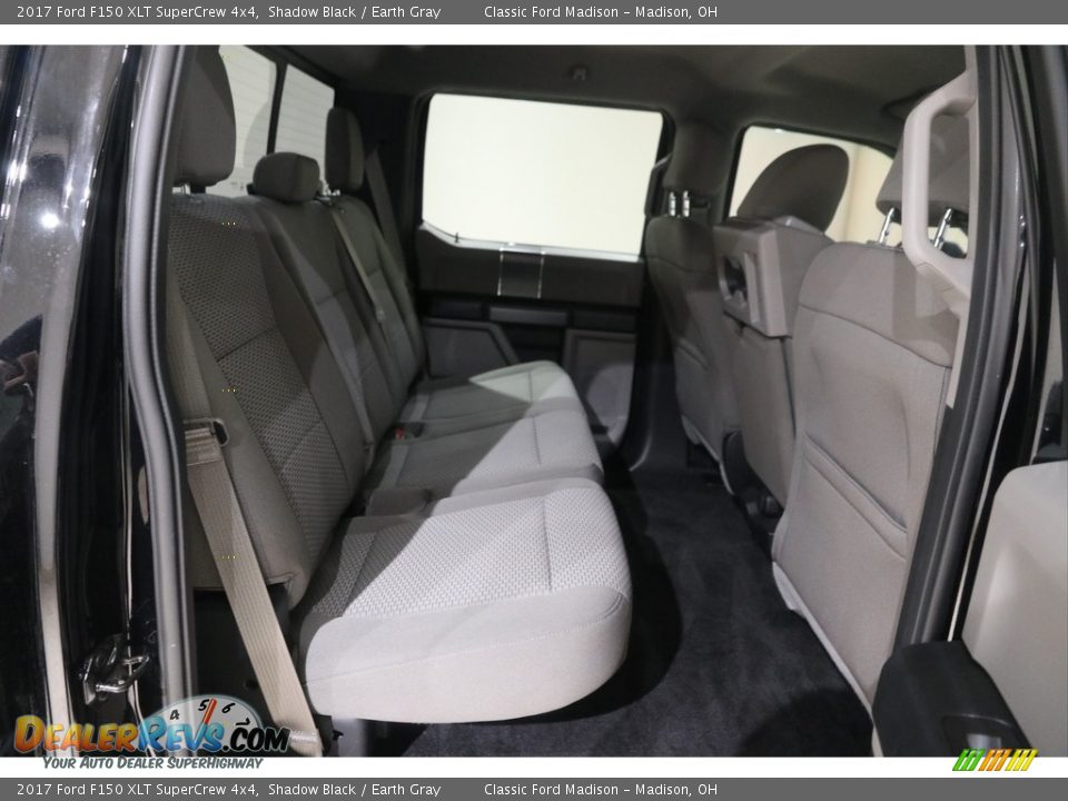 2017 Ford F150 XLT SuperCrew 4x4 Shadow Black / Earth Gray Photo #17
