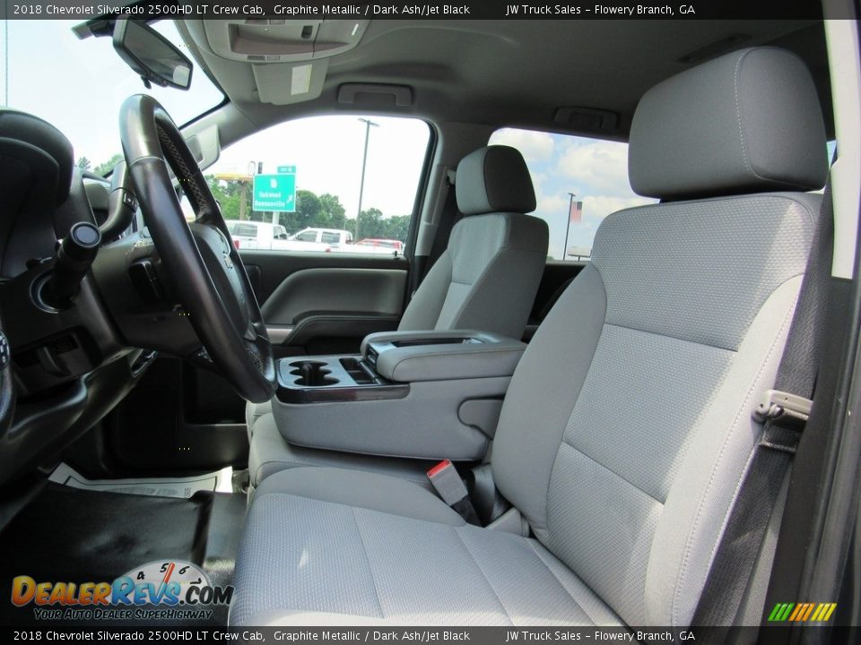 Front Seat of 2018 Chevrolet Silverado 2500HD LT Crew Cab Photo #15