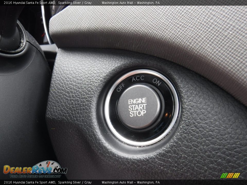 2016 Hyundai Santa Fe Sport AWD Sparkling Silver / Gray Photo #21