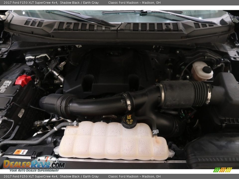2017 Ford F150 XLT SuperCrew 4x4 Shadow Black / Earth Gray Photo #19