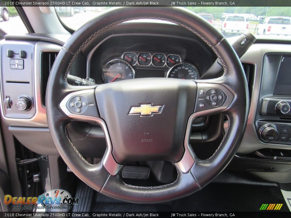2018 Chevrolet Silverado 2500HD LT Crew Cab Steering Wheel Photo #16