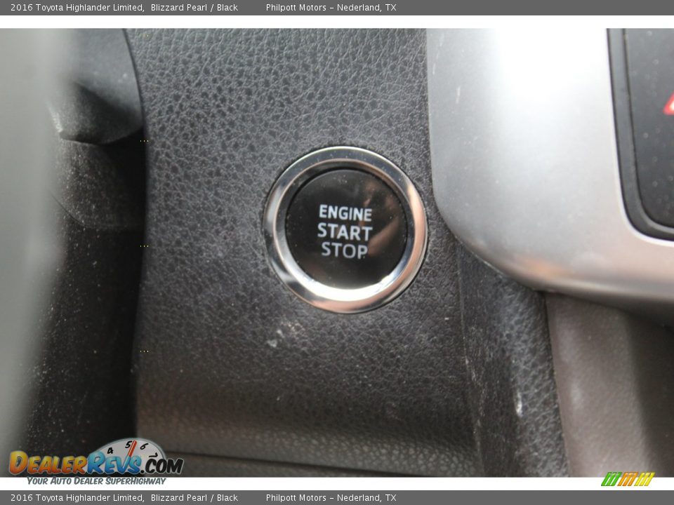 2016 Toyota Highlander Limited Blizzard Pearl / Black Photo #17