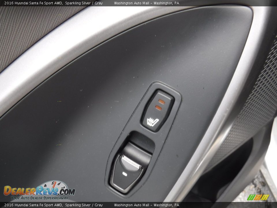 2016 Hyundai Santa Fe Sport AWD Sparkling Silver / Gray Photo #23