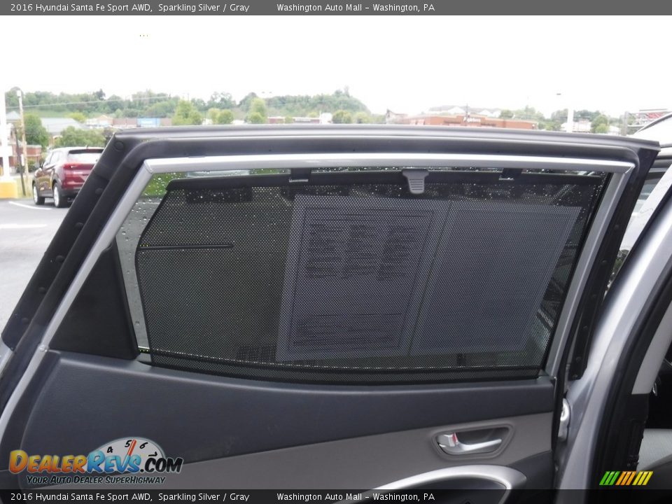 2016 Hyundai Santa Fe Sport AWD Sparkling Silver / Gray Photo #24