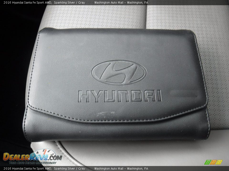 2016 Hyundai Santa Fe Sport AWD Sparkling Silver / Gray Photo #27