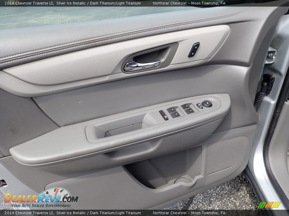 2014 Chevrolet Traverse LS Silver Ice Metallic / Dark Titanium/Light Titanium Photo #25