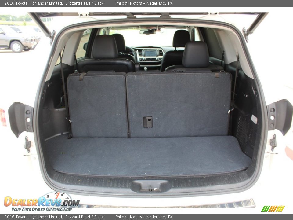 2016 Toyota Highlander Limited Blizzard Pearl / Black Photo #23