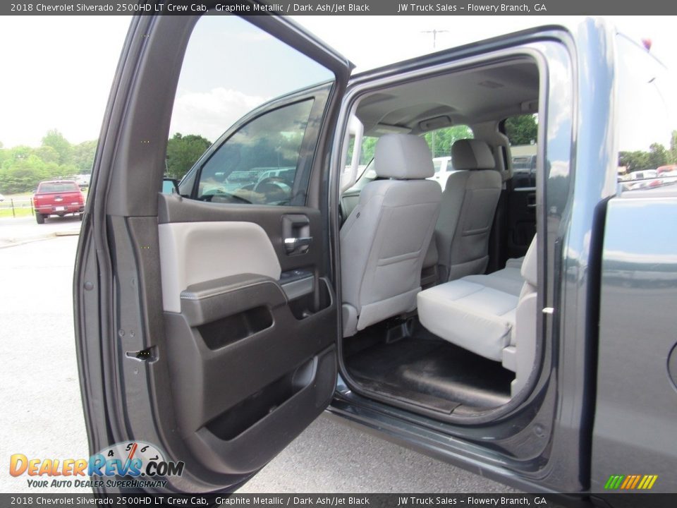 Rear Seat of 2018 Chevrolet Silverado 2500HD LT Crew Cab Photo #23