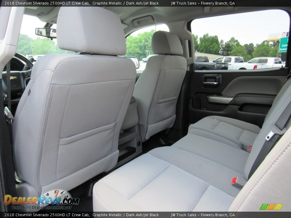 Rear Seat of 2018 Chevrolet Silverado 2500HD LT Crew Cab Photo #25