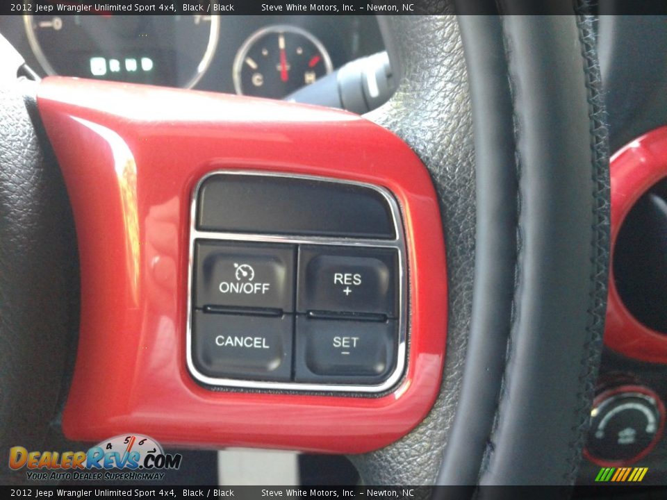 2012 Jeep Wrangler Unlimited Sport 4x4 Black / Black Photo #19