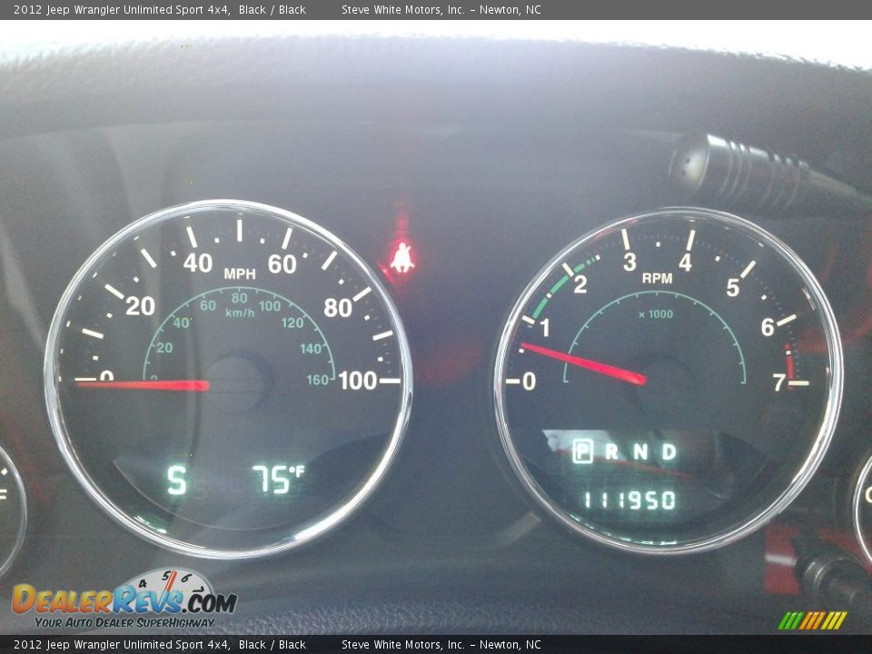 2012 Jeep Wrangler Unlimited Sport 4x4 Black / Black Photo #20