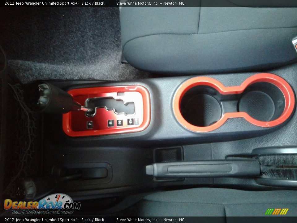 2012 Jeep Wrangler Unlimited Sport 4x4 Black / Black Photo #25