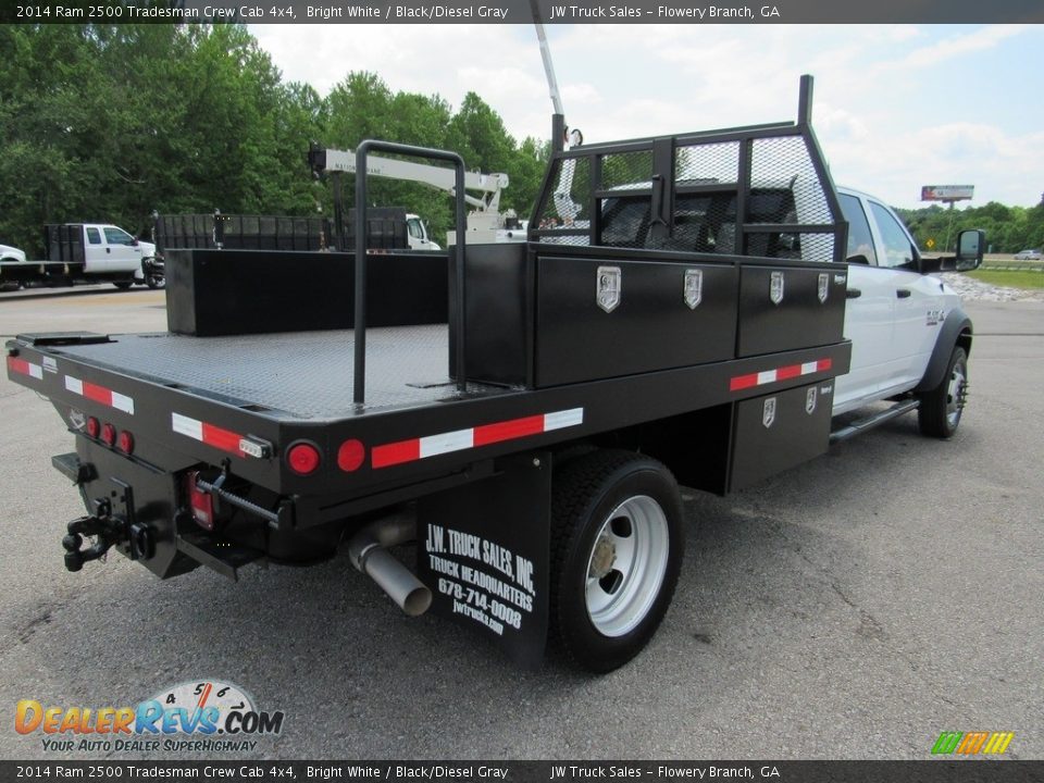 2014 Ram 2500 Tradesman Crew Cab 4x4 Bright White / Black/Diesel Gray Photo #5