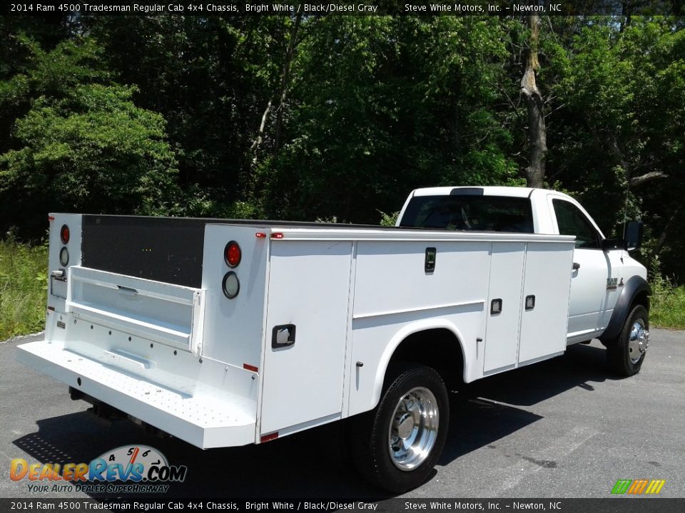 2014 Ram 4500 Tradesman Regular Cab 4x4 Chassis Bright White / Black/Diesel Gray Photo #6