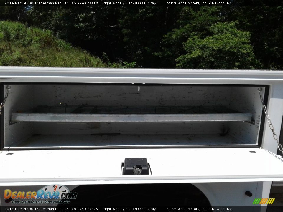 2014 Ram 4500 Tradesman Regular Cab 4x4 Chassis Bright White / Black/Diesel Gray Photo #8