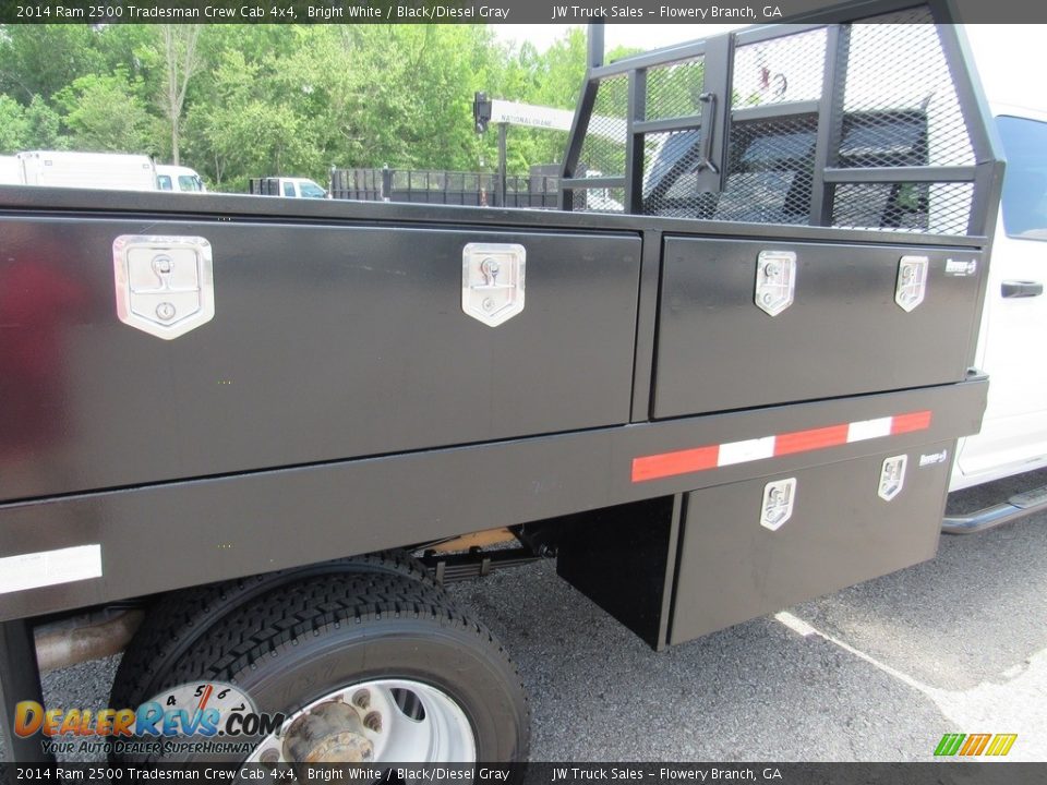 2014 Ram 2500 Tradesman Crew Cab 4x4 Bright White / Black/Diesel Gray Photo #13