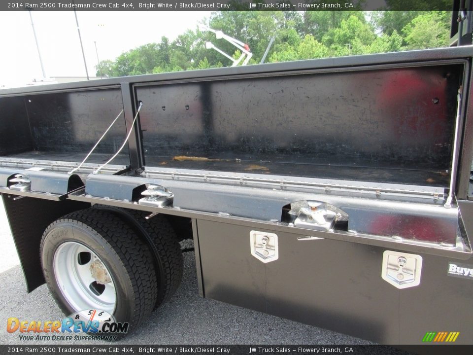 2014 Ram 2500 Tradesman Crew Cab 4x4 Bright White / Black/Diesel Gray Photo #14