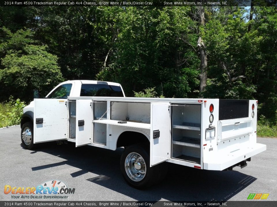 2014 Ram 4500 Tradesman Regular Cab 4x4 Chassis Bright White / Black/Diesel Gray Photo #14