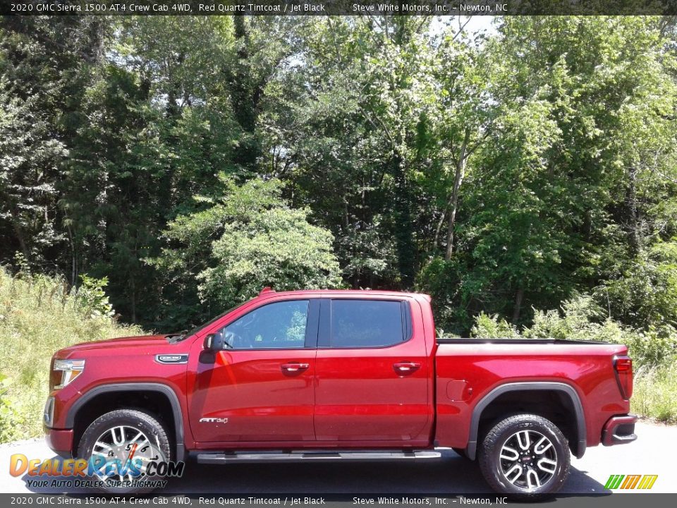 2020 GMC Sierra 1500 AT4 Crew Cab 4WD Red Quartz Tintcoat / Jet Black Photo #1
