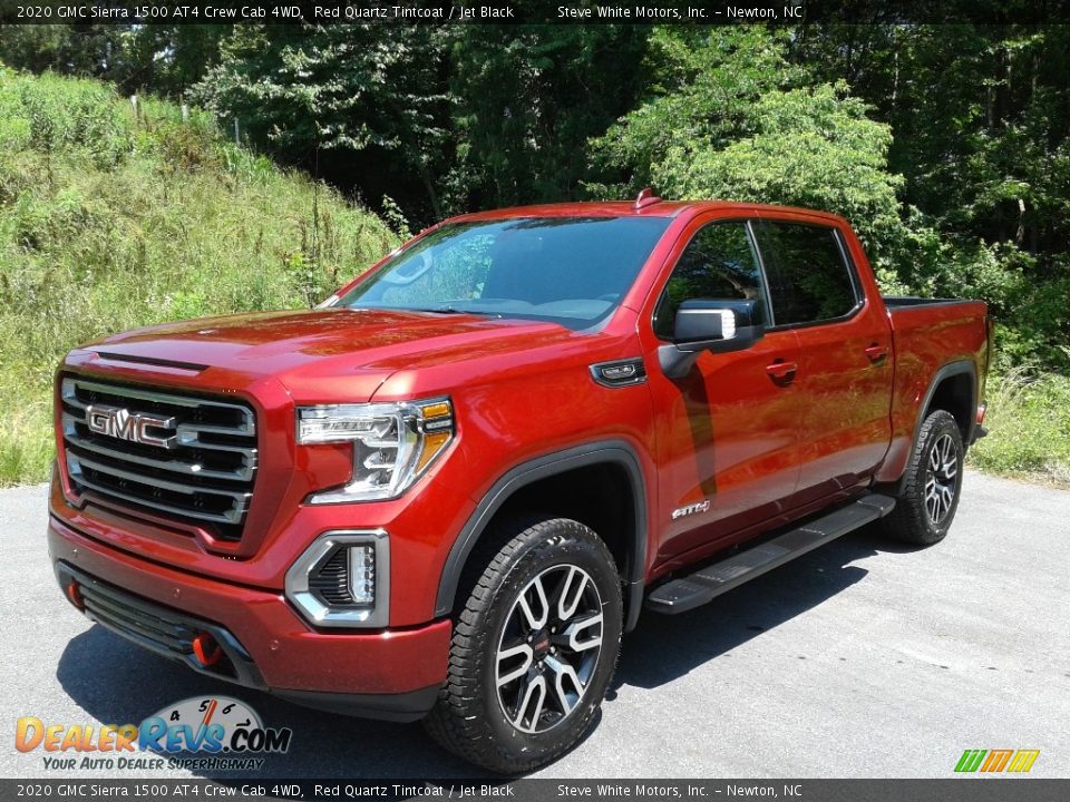 2020 GMC Sierra 1500 AT4 Crew Cab 4WD Red Quartz Tintcoat / Jet Black Photo #3