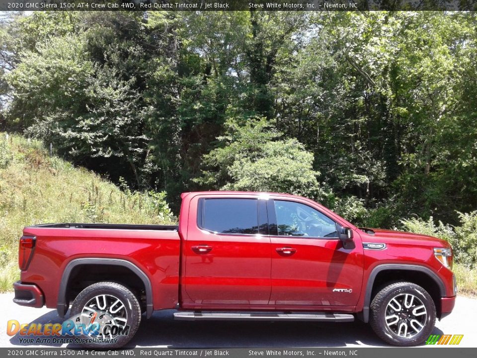 Red Quartz Tintcoat 2020 GMC Sierra 1500 AT4 Crew Cab 4WD Photo #6