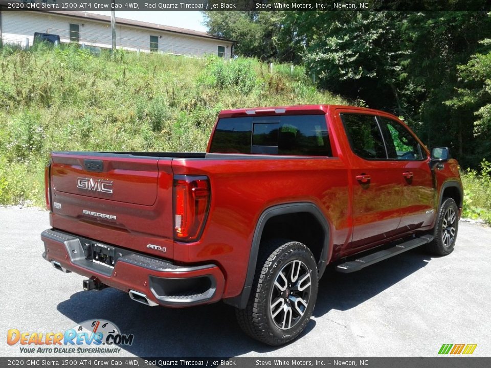 2020 GMC Sierra 1500 AT4 Crew Cab 4WD Red Quartz Tintcoat / Jet Black Photo #7