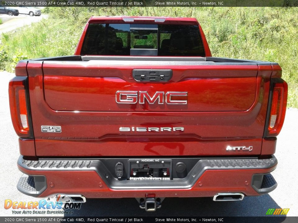 2020 GMC Sierra 1500 AT4 Crew Cab 4WD Red Quartz Tintcoat / Jet Black Photo #8