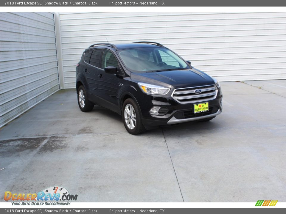 2018 Ford Escape SE Shadow Black / Charcoal Black Photo #2