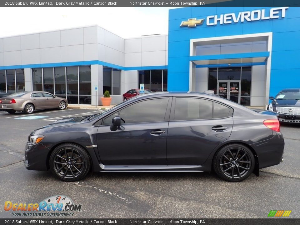 Dark Gray Metallic 2018 Subaru WRX Limited Photo #3