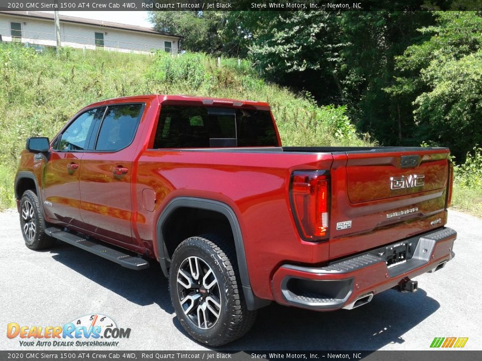 2020 GMC Sierra 1500 AT4 Crew Cab 4WD Red Quartz Tintcoat / Jet Black Photo #12