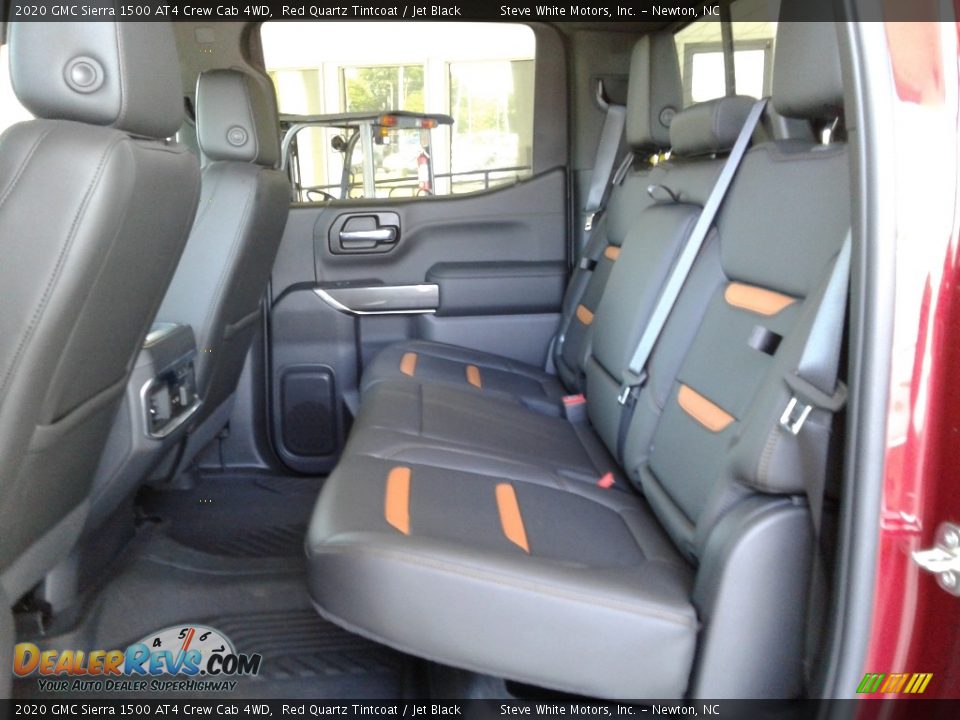 Rear Seat of 2020 GMC Sierra 1500 AT4 Crew Cab 4WD Photo #17
