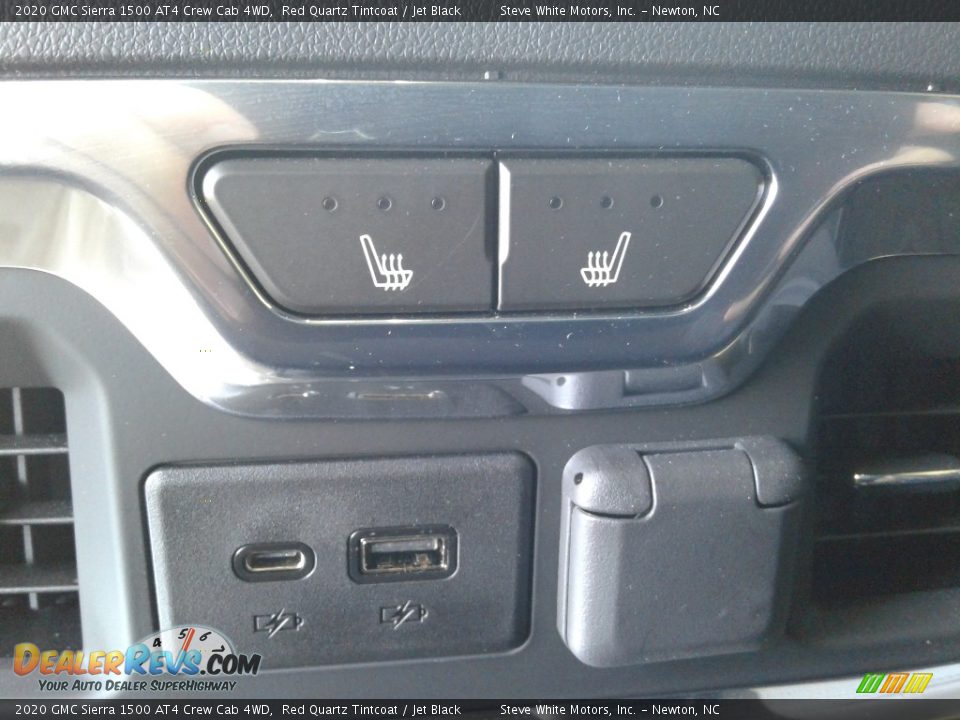 2020 GMC Sierra 1500 AT4 Crew Cab 4WD Red Quartz Tintcoat / Jet Black Photo #18