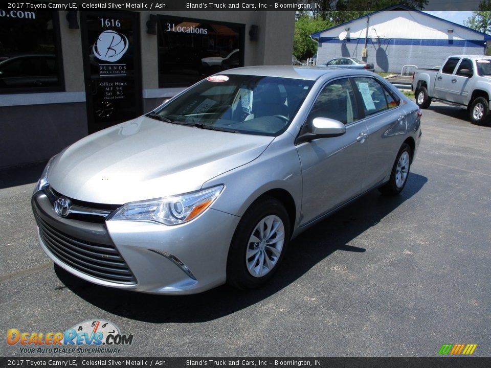 2017 Toyota Camry LE Celestial Silver Metallic / Ash Photo #2