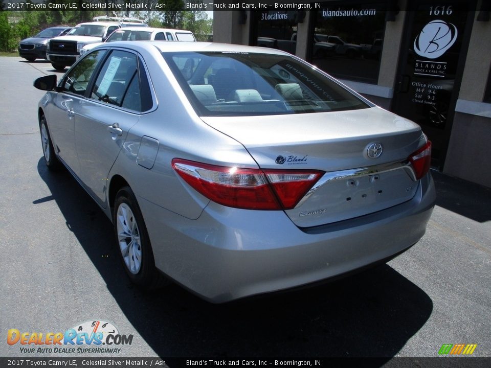 2017 Toyota Camry LE Celestial Silver Metallic / Ash Photo #3