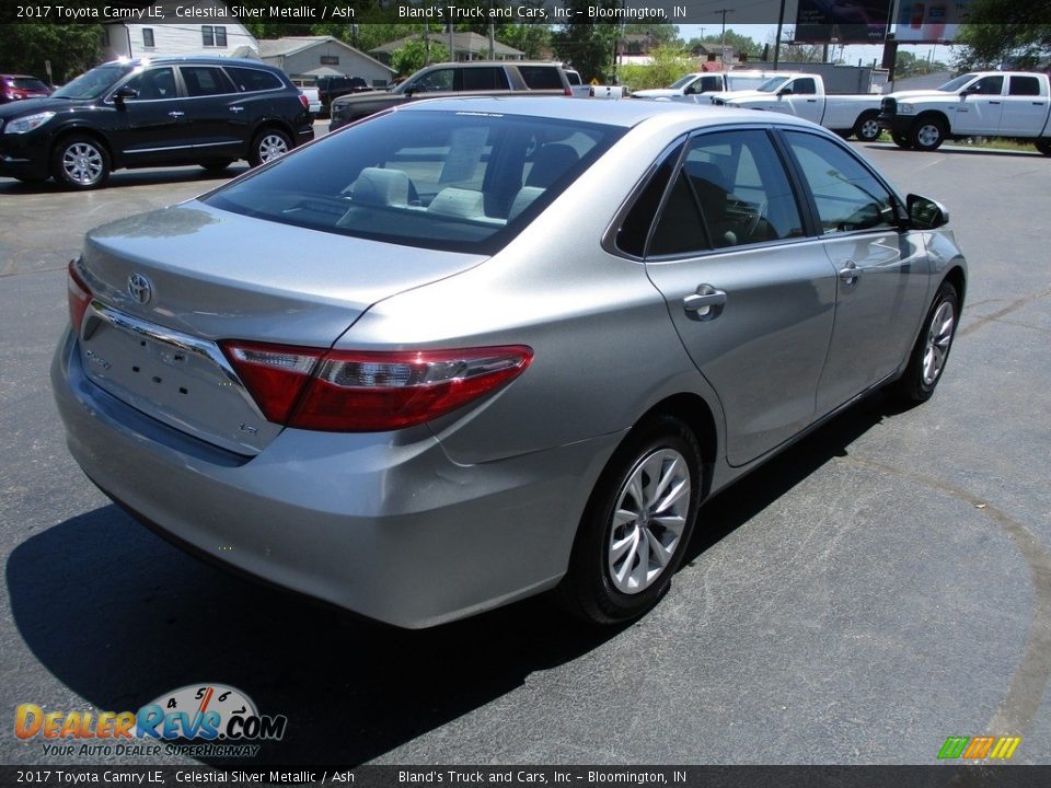 2017 Toyota Camry LE Celestial Silver Metallic / Ash Photo #4