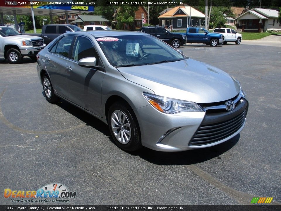 2017 Toyota Camry LE Celestial Silver Metallic / Ash Photo #5