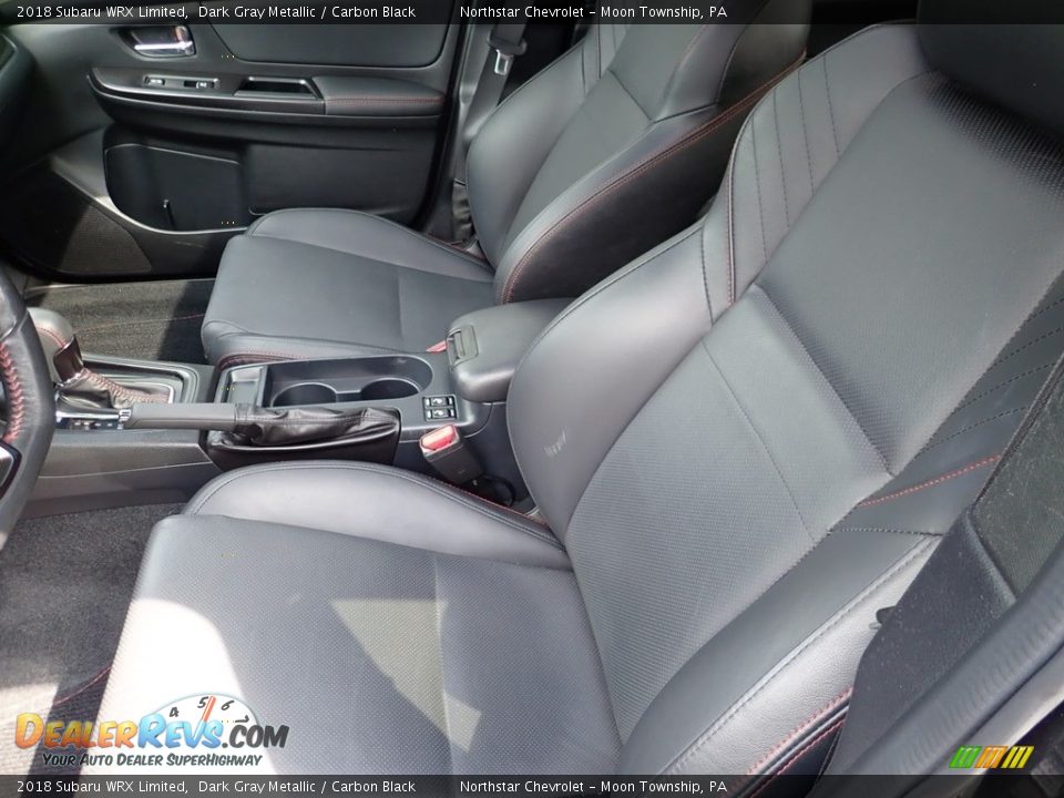 2018 Subaru WRX Limited Dark Gray Metallic / Carbon Black Photo #19