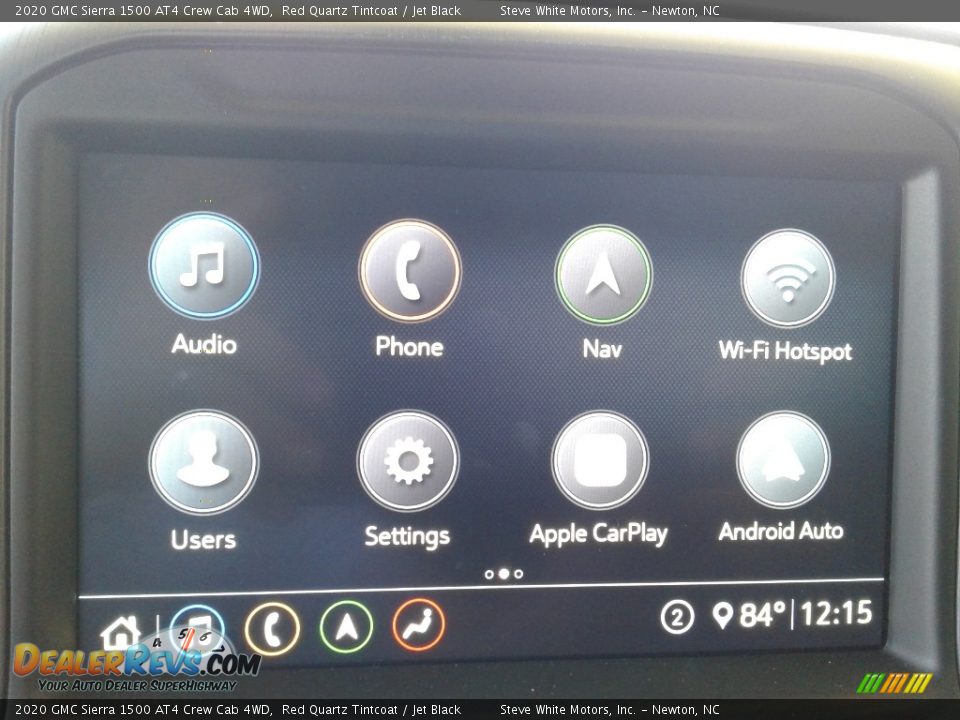 2020 GMC Sierra 1500 AT4 Crew Cab 4WD Red Quartz Tintcoat / Jet Black Photo #28