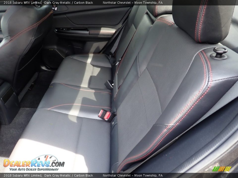 2018 Subaru WRX Limited Dark Gray Metallic / Carbon Black Photo #20