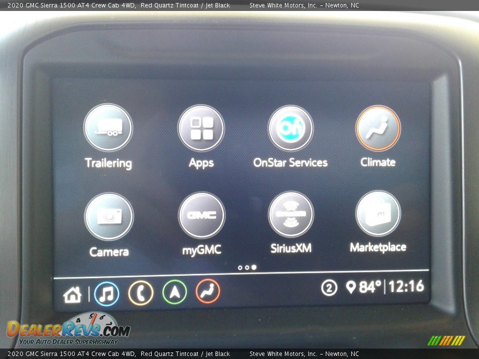 2020 GMC Sierra 1500 AT4 Crew Cab 4WD Red Quartz Tintcoat / Jet Black Photo #29