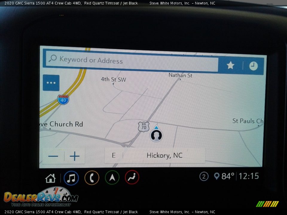 2020 GMC Sierra 1500 AT4 Crew Cab 4WD Red Quartz Tintcoat / Jet Black Photo #30