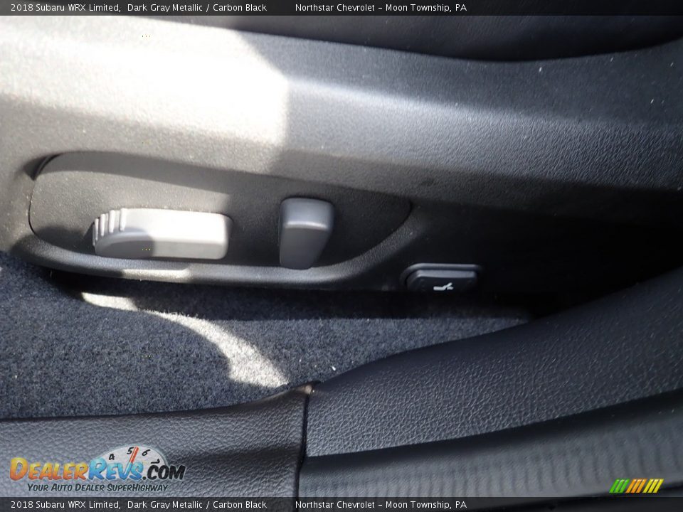 2018 Subaru WRX Limited Dark Gray Metallic / Carbon Black Photo #24