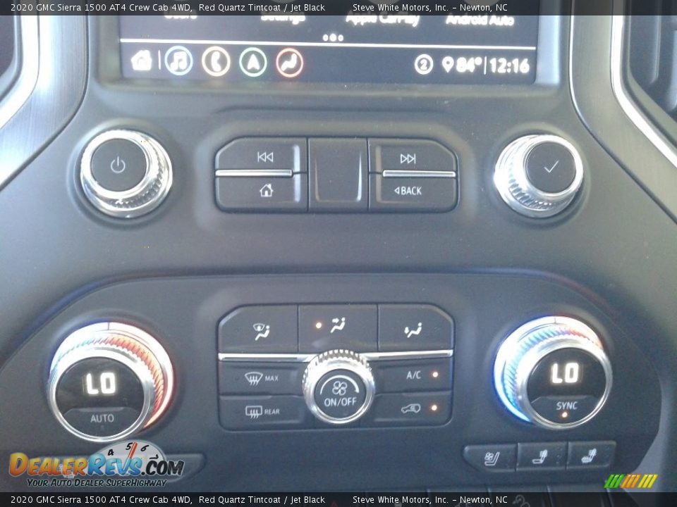 2020 GMC Sierra 1500 AT4 Crew Cab 4WD Red Quartz Tintcoat / Jet Black Photo #32