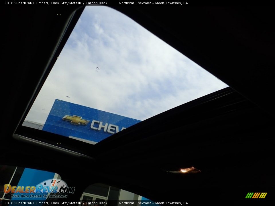 2018 Subaru WRX Limited Dark Gray Metallic / Carbon Black Photo #25