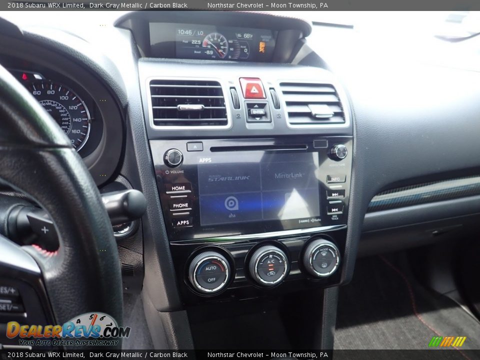 2018 Subaru WRX Limited Dark Gray Metallic / Carbon Black Photo #27