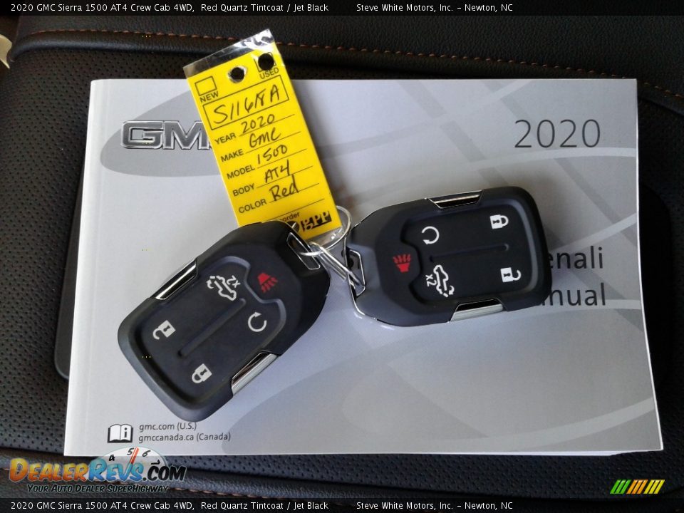 2020 GMC Sierra 1500 AT4 Crew Cab 4WD Red Quartz Tintcoat / Jet Black Photo #35