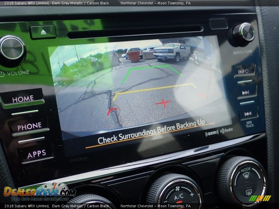 2018 Subaru WRX Limited Dark Gray Metallic / Carbon Black Photo #30